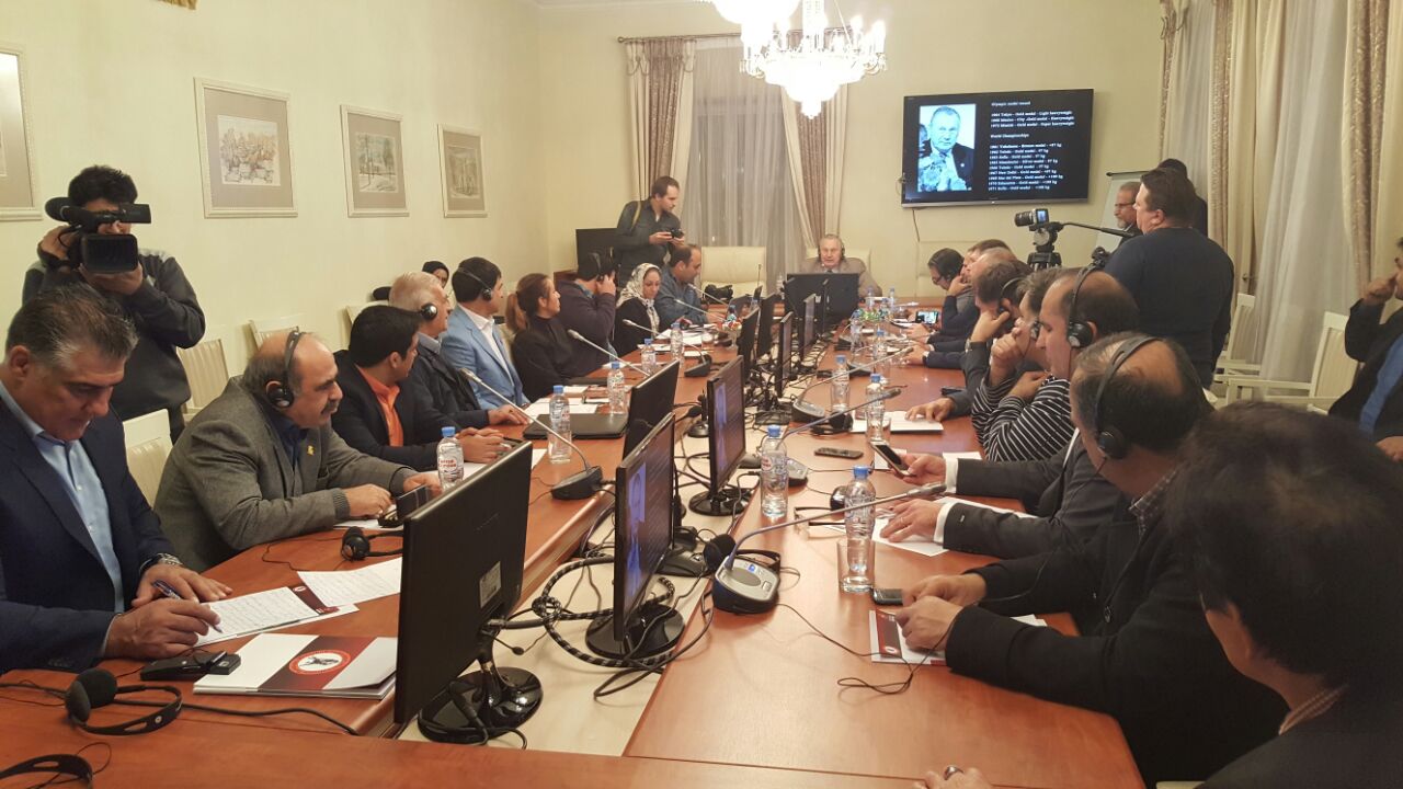 علی رضا حیدری،رییس فدراسیون جهانی کشتی پهلوانی شد