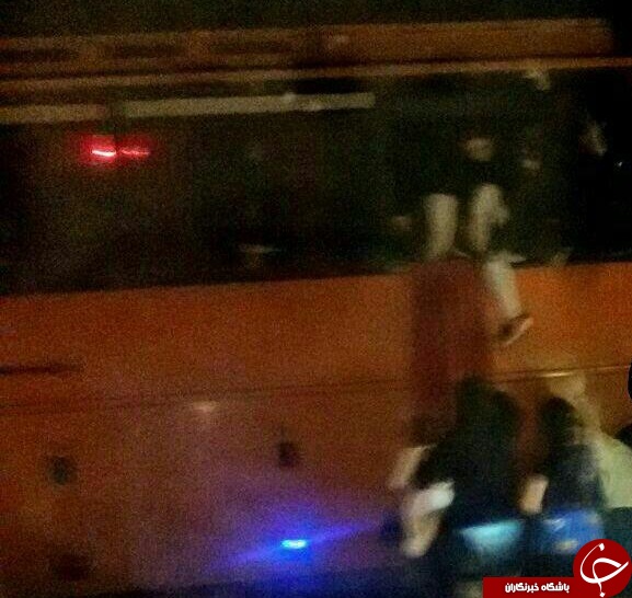 گروگانگیری در اتوبوس اهواز -شوشتر! + فیلم