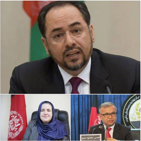 سه وزیر کلیدی افغانستان رد صلاحیت شدند