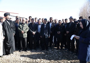 افتتاح مدرسه 3 کلاسه روستای تازه کند شریف آباد اردبیل