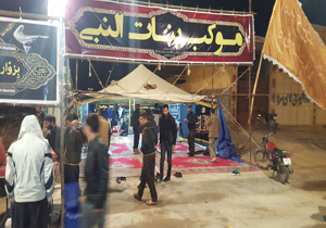 فعالیت موکب بنات&zwnj;النبی در مرز چزابه + تصاویر