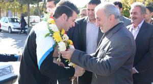 استقبال از تکواندو کاران مدال آور زنجانی
