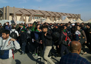 تصاویری از زائران اربعین حسینی در مرز مهران + تصاویر
