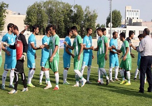 شکست تیم آبی پوشان مقابل شهید کریمی جویبار در اردبیل