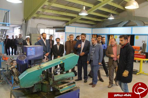 بازدید فرماندار از مرکز فنی و حرفه ای برادران