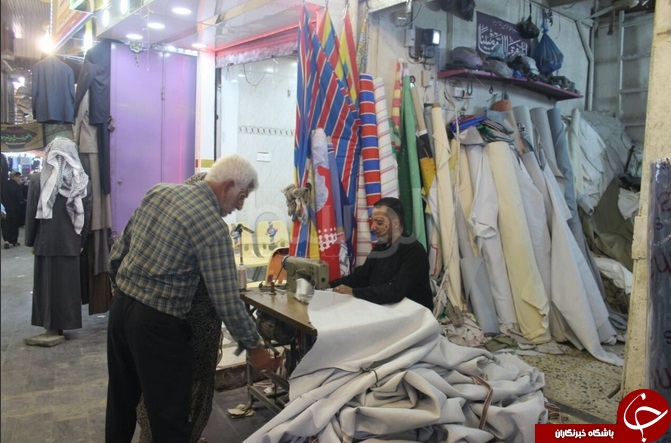 بازار نجف در آستانه اربعین حسینی+تصاویر