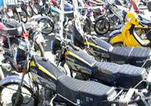 پارکینگ ایستگاه آخر 103 دستگاه موتورسيكلت متخلف