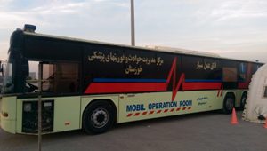 استقرار بیمارستان صحرایی در چذابه