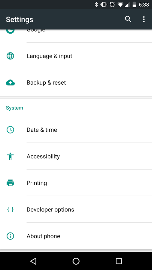 Google Talkback