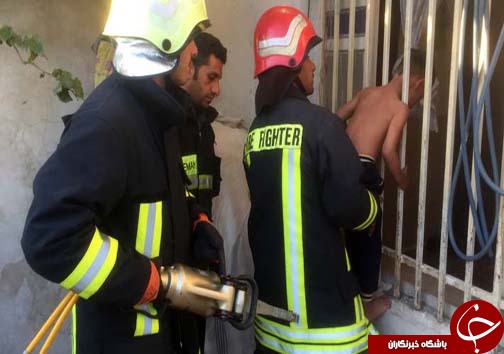 از گیر کردن سر در نرده پنجره تا گیر افتادن دست در سرویس بهداشتی