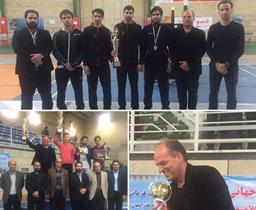 كسب مقام نايب قهرمانی تيم شمشيربازی يزد