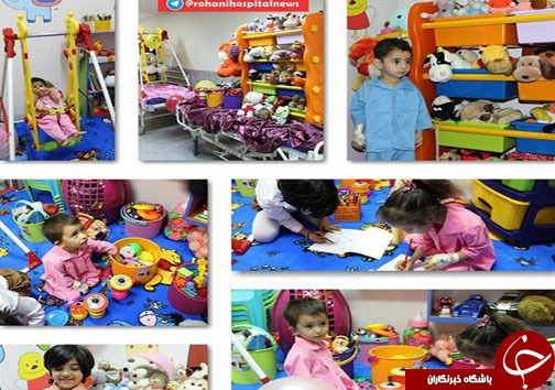 بهره برداری اتاق بازی با اسباب بازی های نذری + تصاویر