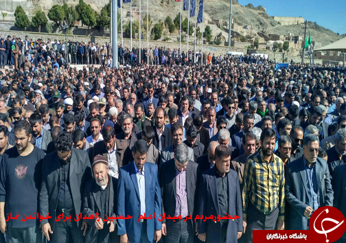 وداع همسنگران رسانه ای با پیکر شهید خبرنگار مدافع حرم + تصاویر