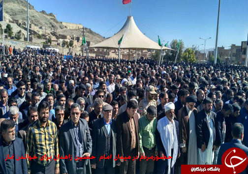 وداع همسنگران رسانه ای با پیکر شهید خبرنگار مدافع حرم + تصاویر