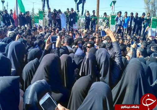 وداع همسنگران رسانه ای با پیکر شهید خبرنگار مدافع حرم + تصاویر