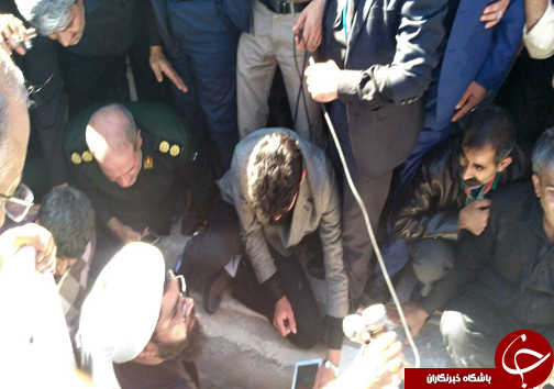 وداع همسنگران رسانه ای با پیکر شهید خبرنگار مدافع حرم + تصاویر