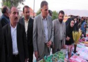 برپایی نمایشگاه دستاوردهای زنان کارآفرین در پارک بانوان گچساران