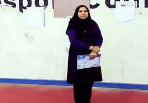 نایب قهرمانی بانوی ورزشکار گچسارانی در مسابقات دارت کشور