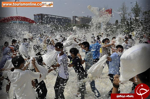سنت شکرگزاری به وقت نیمه پاییز در شرق آسیا +تصاویر