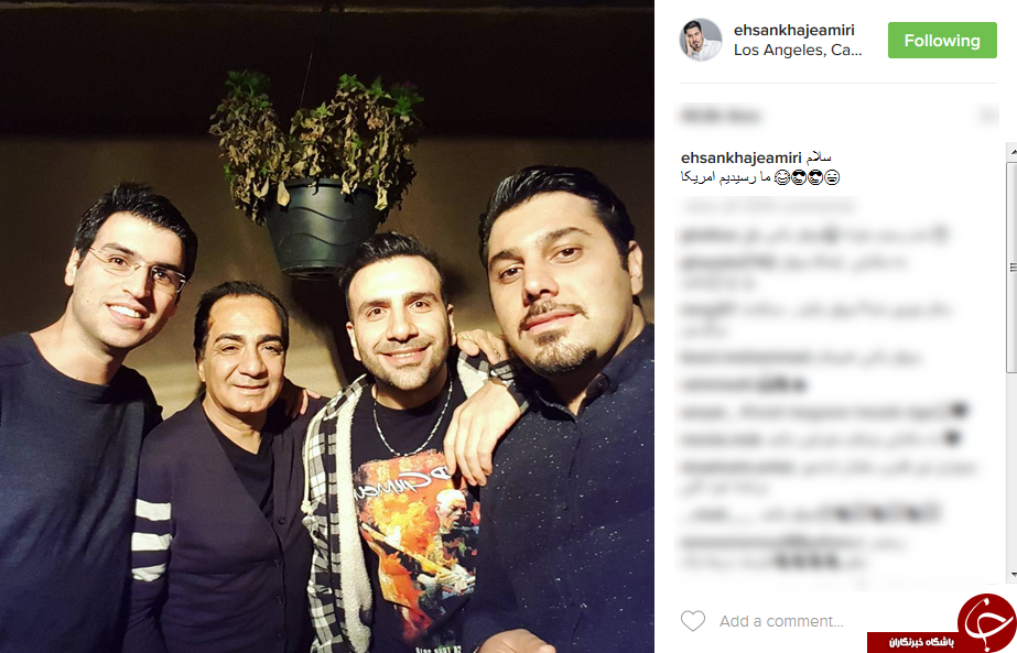 سلفی پوریا حیدری در باشگاه/تبریک هومن حاجی عبداللهی به بازیگر پایتخت/مجری محبوب در آمریکا