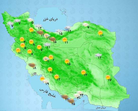 کاهش تدریجی غلظت آلایندگی ها در شهرهای بزرگ+جدول