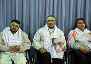 دیدار220 جانباز و آزاده اصفهانی با رهبر معظم انقلاب