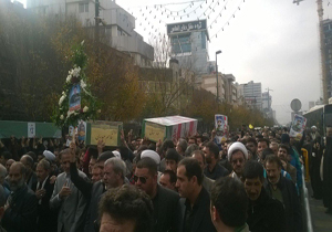 تشییع پیکر پاک 3 شهید مدافع حرم