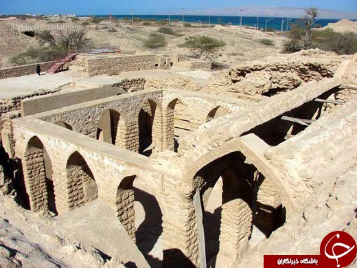 حمامی برای اشراف زادگان تاریخی در کیش