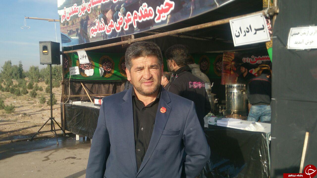 موکب افغانستانی&zwnj;ها به&zwnj;صورت شبانه&zwnj;روزی در حال خدمت&zwnj;رسانی به زائرین اربعین است