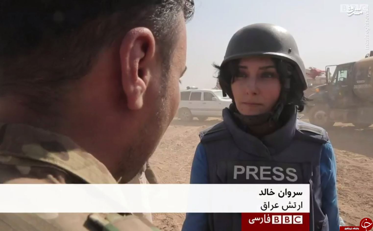 حمله BBC فارسی به دفاع مشروع عراقی&zwnj;ها در موصل +عکس