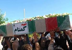 پیکر مطهر پنج شهید گمنام و یک شهید مدافع حرم در اصفهان