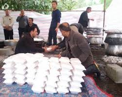 توزیع روزانه بیش از دو هزار غذا نذری در موکب آیت اله بهاری شهرستان بهار