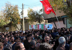 برگزاری مراسم هفتمین روز خاکسپاری شهید مدافع حرم