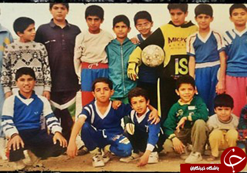 پیراهن آبی بر تن ستاره ملی پوش پرسپولیس/عکس