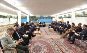 دیدار فرمانداران با نماینده ولی فقیه در گیلان