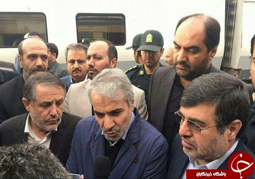حرکت آزمایشی قطار ایستگاه قروین به رشت