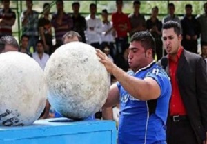 ورزشکار استان قهرمان قویترین مردان کشور
