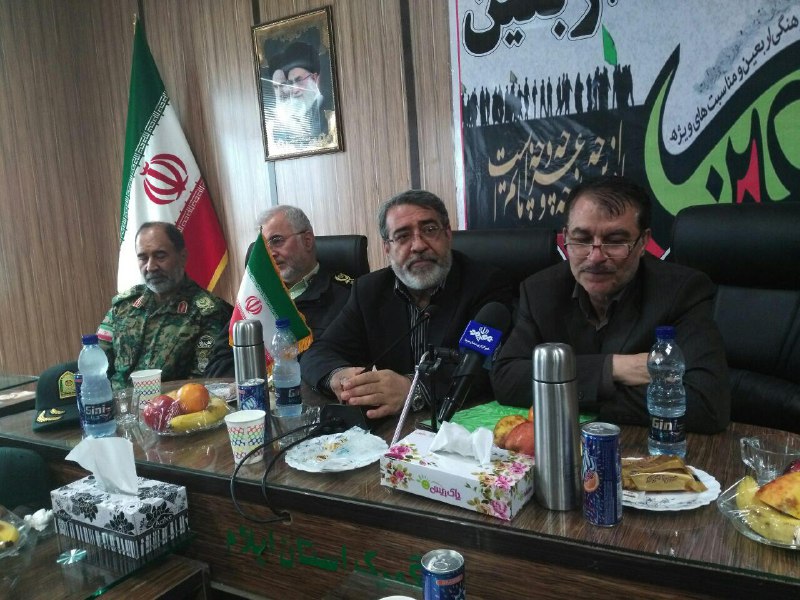 جلسه ستاد مرکزی اربعین در مهران تشکیل شد