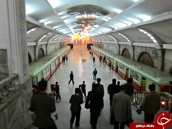 تصاویری از عمیق&zwnj;ترین متروی جهان