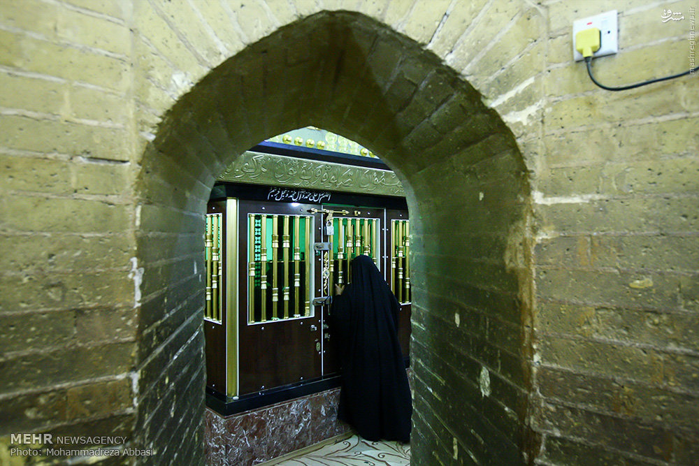 حال و هوای خانه منسوب به امام علی(ع) در کوفه + فیلم