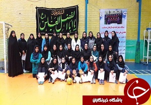 برگزاری مسابقات چهارجانبه فوتسال بانوان استان