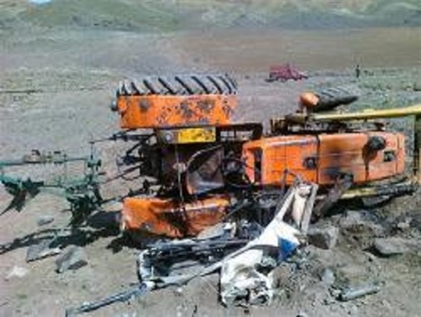 واژگونی تراکتور جوان 22 ساله را به کام مرگ برد