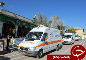 صبحگاه مشترک یگان های امدادی و انتظامی
