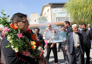 استقبال از نشان آوران مسابقات بین قاره ای پاورلیفتینگ