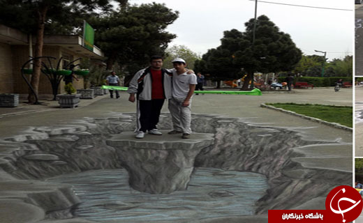 عجایب از هنر  نقاشی در گوشه و کنار جهان