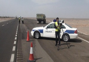 ترافیک در جاده ایلام روان اما سنگین