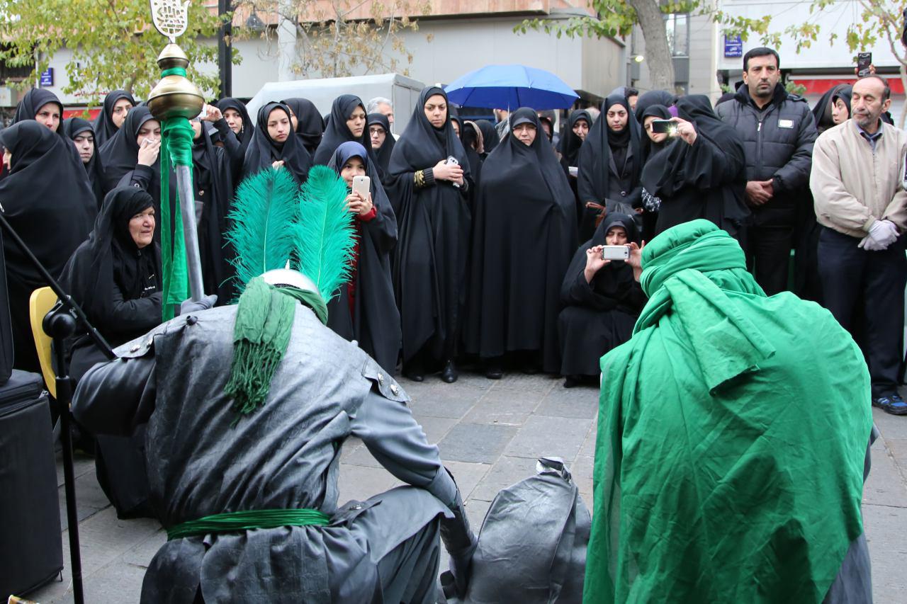 راستگو در پیاده&zwnj;روی اربعین حسینی+تصاویر