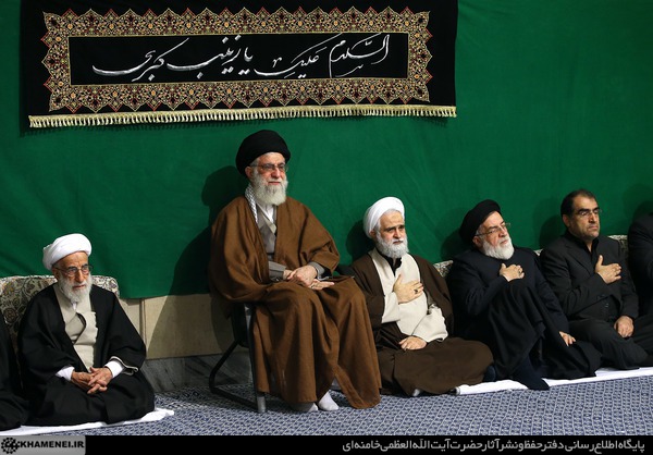 مراسم عزاداری اربعین حسینی با حضور هیئت&zwnj;های دانشجویی در حسینیه امام خمینی(ره)