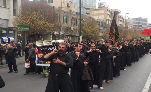 تجمع عزاداران اربعین در سراسر کشور