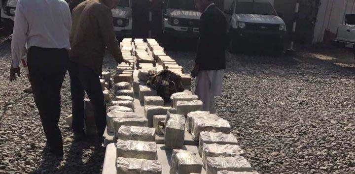 کشف و ضبط 26 کیلوگرم مواد مخدر در ننگرهار